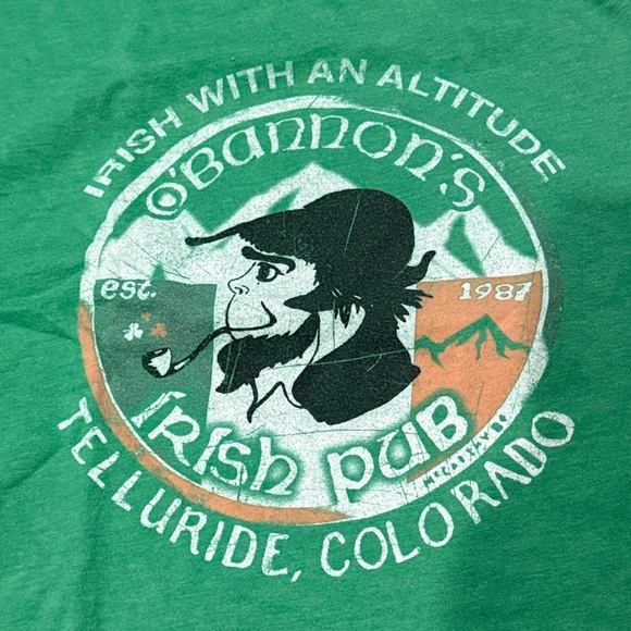 MENS DIVE BAR SHIRT GREEN XXL - Picture 2 of 4